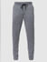 Grey Mid Rise Trackpants_386222+6