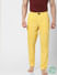 Yellow Mid Rise Check Pyjamas _386245+2