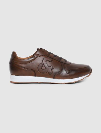 Brown leather Sneakers