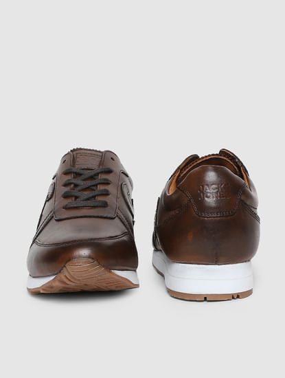 Brown leather Sneakers