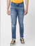 Light Blue Low Rise Ben Ripped Skinny Jeans 