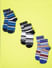 Boys Midi Length Striped Socks - Pack of 3_402891+1