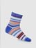 Boys Midi Length Striped Socks - Pack of 3_402891+4