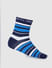 Boys Midi Length Striped Socks - Pack of 3_402891+6