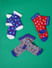 Boys Midi Length Printed Socks - Pack of 3_402892+1
