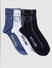 Boys Midi Length Printed Socks - Pack of 3_402889+7