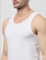Pack Of 2 White Cotton Vests_403054+5