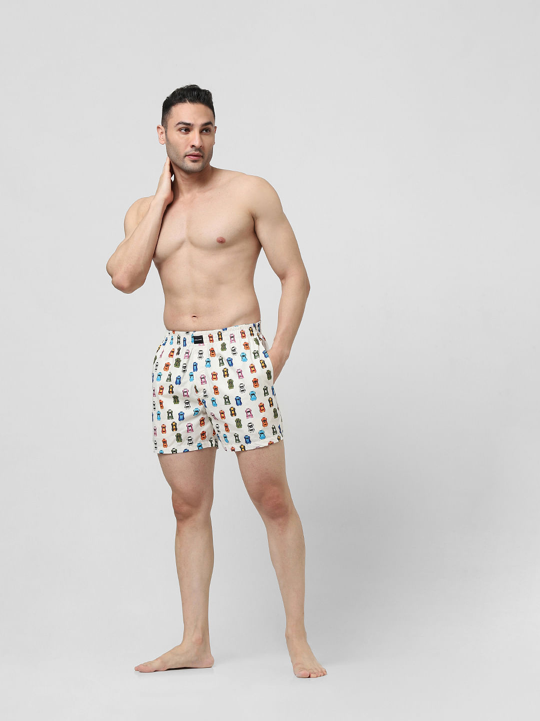 Mens allday boxer shorts for complete comfort  Freecultr