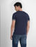 Blue Abstract Print T-shirt_402979+4