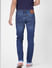 Blue Low Rise Washed Tim Slim Fit Jeans_402960+4
