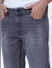 Grey Low Rise Ben Skinny Jeans_402959+5