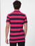 Purple Striped Polo T-shirt_402937+4