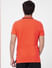 Red Colourblocked Polo T-shirt_402935+4