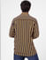 Yellow Striped Full Sleeves Shirt_402922+4