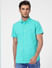 Mint Green Short Sleeves Shirt_402905+2
