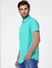 Mint Green Short Sleeves Shirt_402905+3