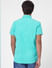 Mint Green Short Sleeves Shirt_402905+4