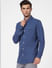 Dark Blue Full Sleeves Shirt_402894+2