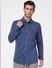 Dark Blue Full Sleeves Shirt_402894+3