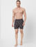 Black All Over Print Astronaut Boxers_380810+1