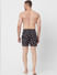 Black All Over Print Astronaut Boxers_380810+4