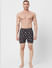 Black All Over Print Astronaut Boxers_380810+6