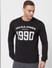 Black Logo Print Sweatshirt_380815+2