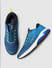 Blue Contrast Mesh Sneakers_403285+2