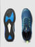 Blue Contrast Mesh Sneakers_403285+5