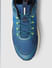 Blue Contrast Mesh Sneakers_403285+7