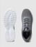 Grey Mesh Lace-Up Sneakers_403286+5
