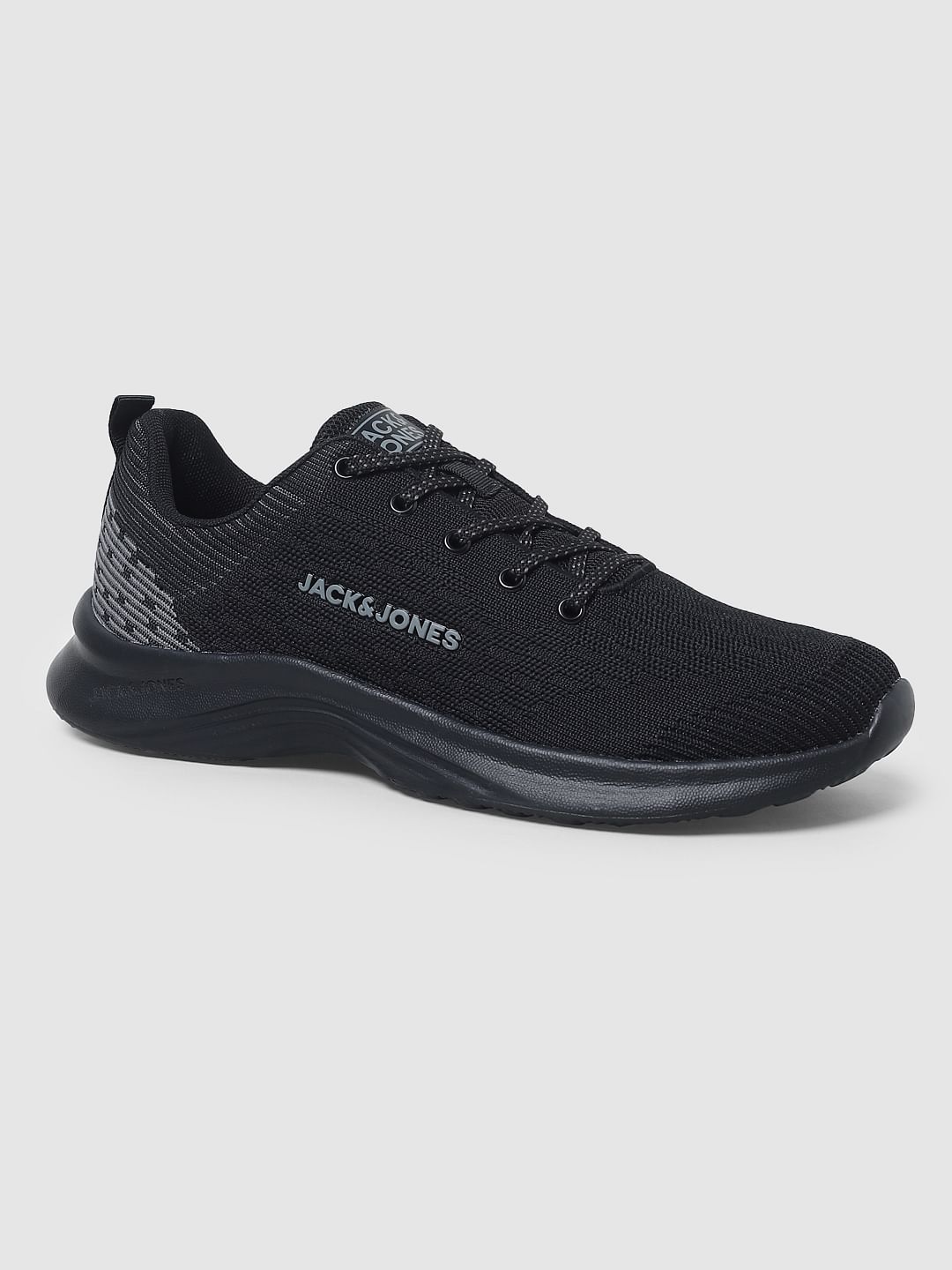 Jack and jones black on sale sneakers