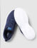 Blue Mesh Logo Print Sneakers_403294+6