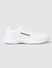 White Mesh Logo Print Sneakers_403295+3