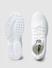 White Mesh Logo Print Sneakers_403295+5