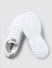 White Mesh Logo Print Sneakers_403295+6