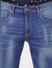 Dark Blue Low Rise Glenn Slim Jeans_403369+5