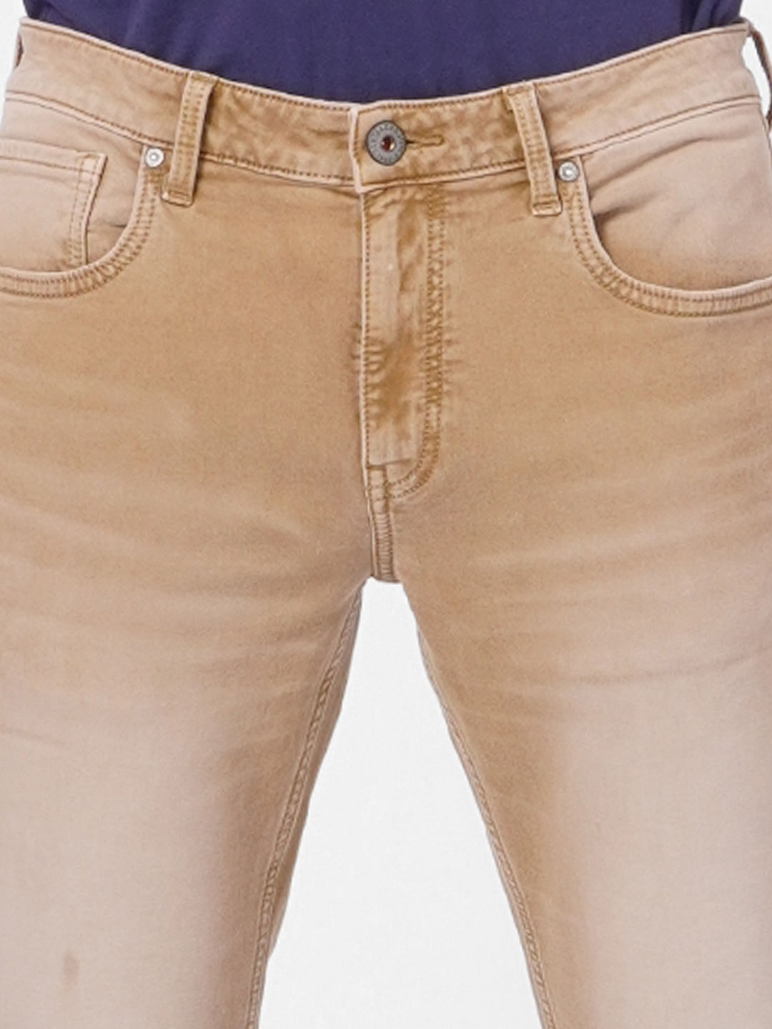 Buy Locomotive Dark Brown Slim Fit Stretchable Jeans for Men Online at  Rs779  Ketch