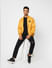 Yellow Zip-Up Casual Jacket_403439+1
