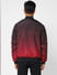 Red Ombre Zip-Up Casual Jacket_403442+4