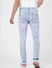 Blue Low Rise Washed Liam Skinny Jeans_403447+4