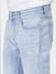 Blue Low Rise Washed Liam Skinny Jeans_403447+5