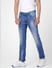 Blue Low Rise Washed Ben Skinny Jeans_403448+3
