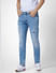 Light Blue Low Rise Distressed Ben Skinny Jeans_403449+2