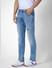 Light Blue Low Rise Distressed Ben Skinny Jeans_403449+3
