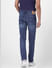 Blue Low Rise Washed Ben Skinny Fit Jeans_403457+4