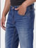 Dark Blue Low Rise Tim Slim Fit Jeans_403465+5