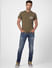 Blue Low Rise Washed Ben Skinny Fit Jeans_403470+6