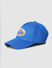 Blue Embroidered Badge Baseball Cap_403649+3
