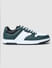 Green Colourblocked Sneakers_403641+3